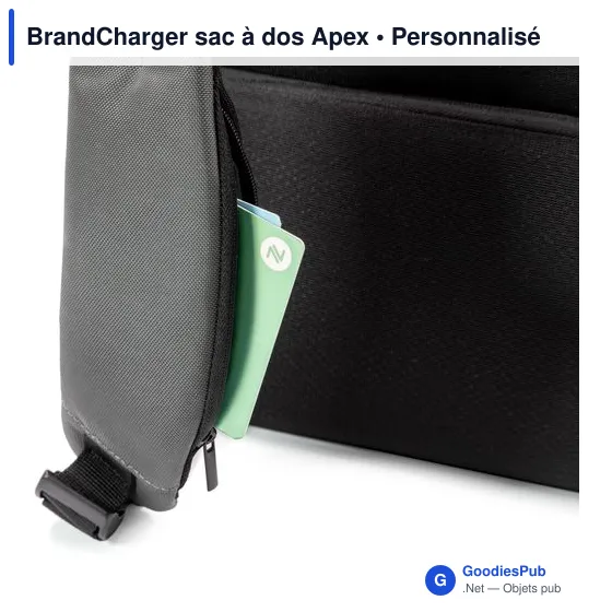Sac à dos personnalisable BrandCharger Apex avec logo - Image 5