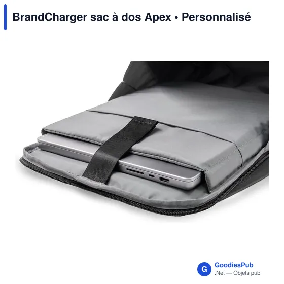 Sac à dos personnalisable BrandCharger Apex avec logo - Image 6
