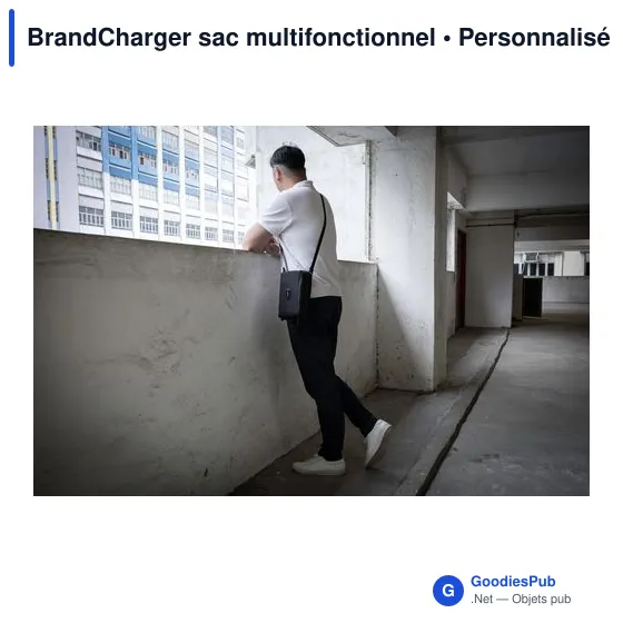 Sac multifonctionnel personnalisable BrandCharger avec logo - Image 11