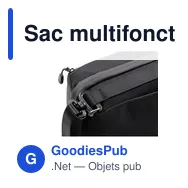 Sac multifonctionnel personnalisable BrandCharger avec logo - Miniature 6