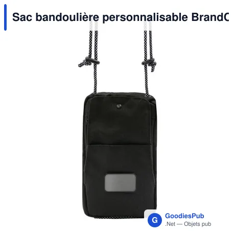 Sac bandoulière personnalisable BrandCharger Solo avec logo