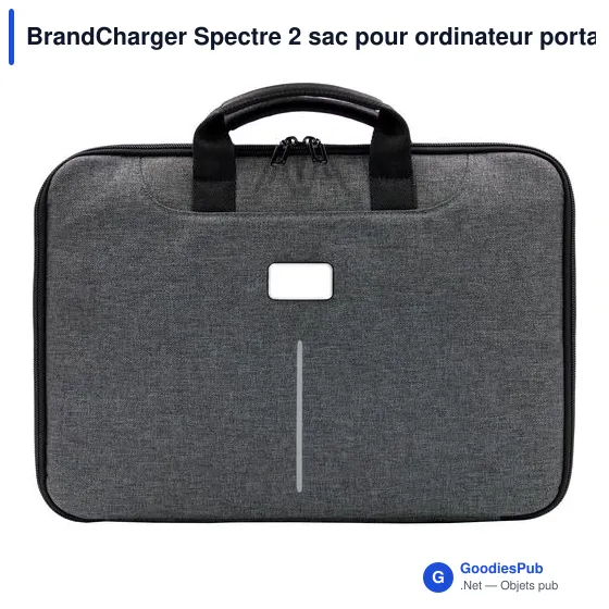 Sac pour ordinateur portable personnalisable BrandCharger Spectre 2avec logo - Image 1