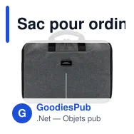 Sac pour ordinateur portable personnalisable BrandCharger Spectre 2avec logo - Miniature 3