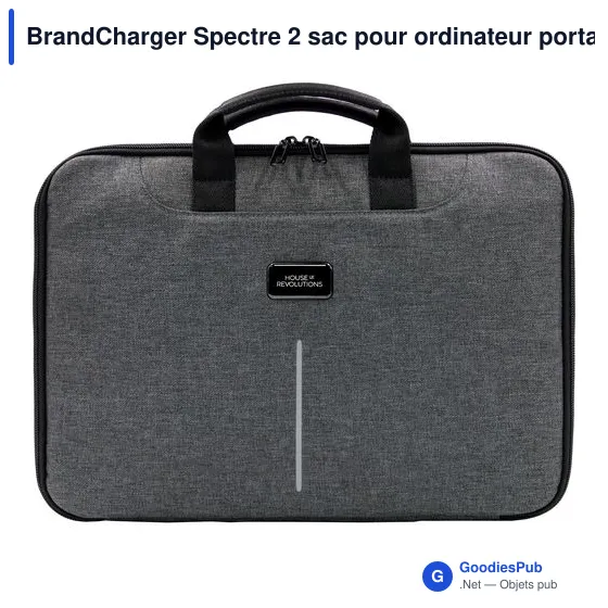 Sac pour ordinateur portable personnalisable BrandCharger Spectre 2avec logo - Image 3