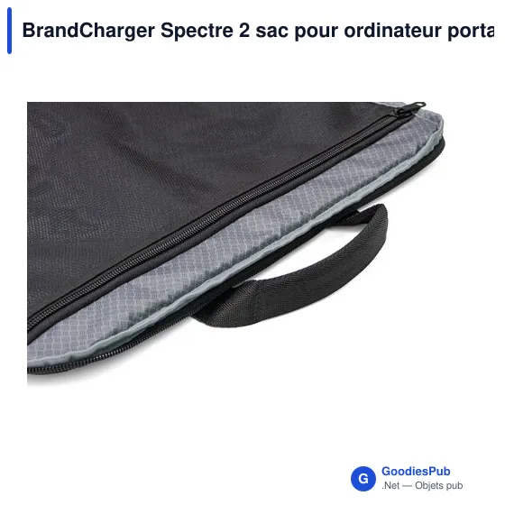 Sac pour ordinateur portable personnalisable BrandCharger Spectre 2avec logo - Image 5