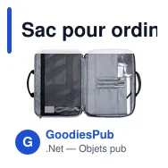 Sac pour ordinateur portable personnalisable BrandCharger Spectre 2avec logo - Miniature 9