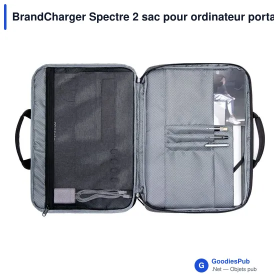 Sac pour ordinateur portable personnalisable BrandCharger Spectre 2avec logo - Image 9