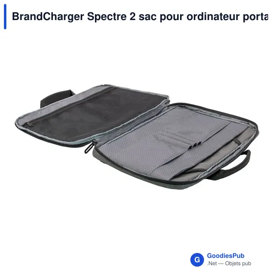 Sac pour ordinateur portable personnalisable BrandCharger Spectre 2avec logo - Image 10