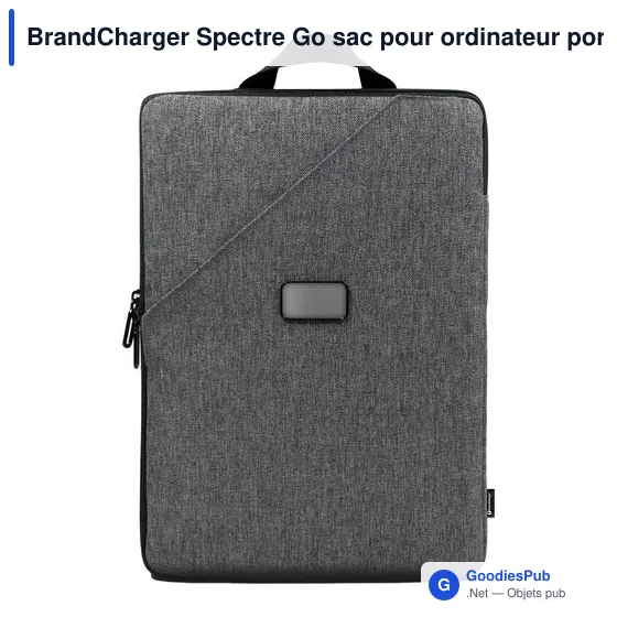 Sac pour ordinateur portable personnalisable BrandCharger Spectre Goavec logo - Image 1