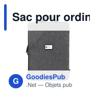 Sac pour ordinateur portable personnalisable BrandCharger Spectre Goavec logo - Miniature 3