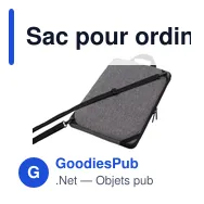 Sac pour ordinateur portable personnalisable BrandCharger Spectre Goavec logo - Miniature 6