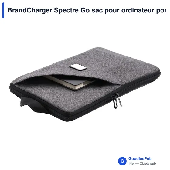 Sac pour ordinateur portable personnalisable BrandCharger Spectre Goavec logo - Image 7