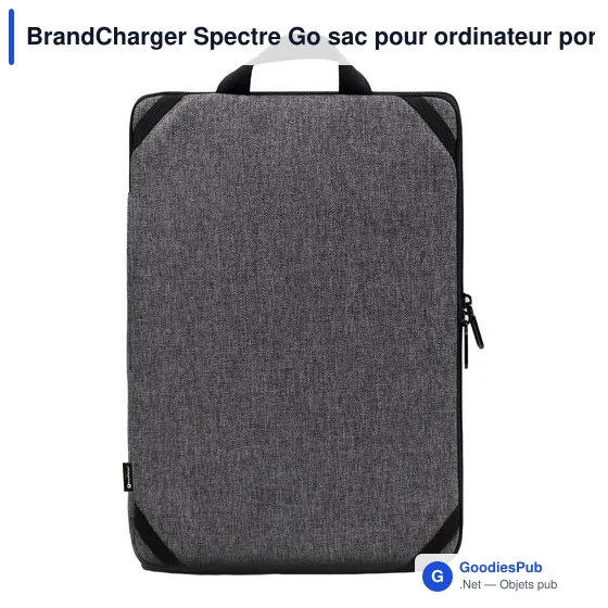 Sac pour ordinateur portable personnalisable BrandCharger Spectre Goavec logo - Image 8