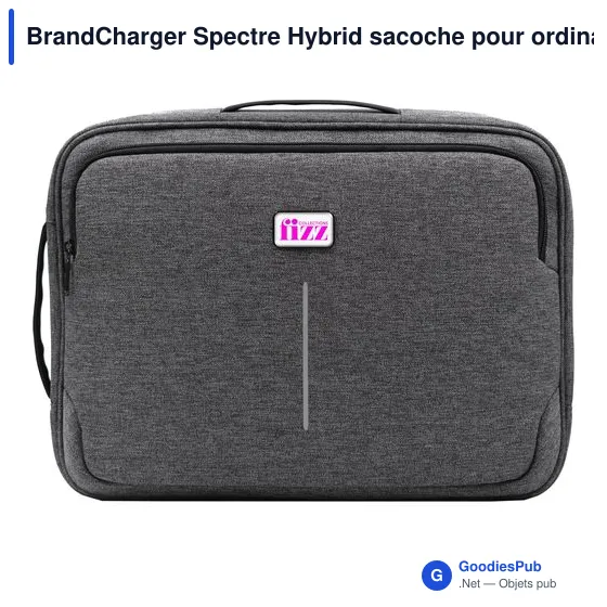 Sacoche pour ordinateur portable personnalisable BrandCharger Spectre Hybridavec logo - Image 3