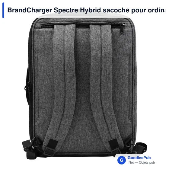 Sacoche pour ordinateur portable personnalisable BrandCharger Spectre Hybridavec logo - Image 6
