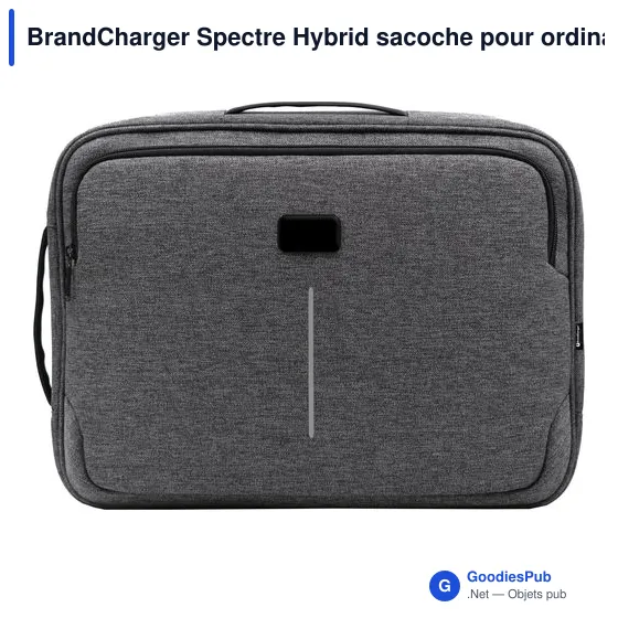 Sacoche pour ordinateur portable personnalisable BrandCharger Spectre Hybridavec logo - Image 9
