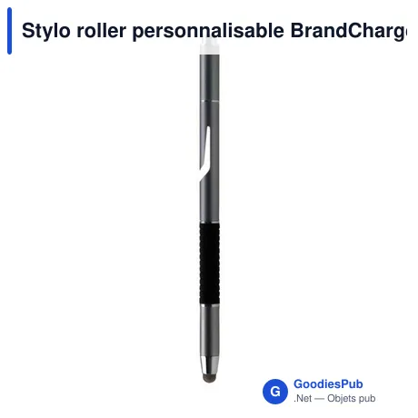 Stylo roller personnalisable BrandCharger Styllo 2 avec logo