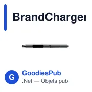 Stylo roller personnalisable BrandCharger Styllo 2 avec logo - Miniature 4