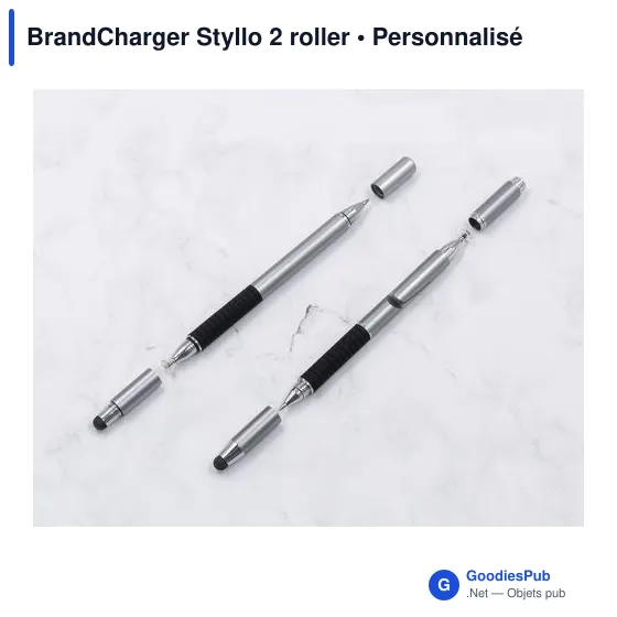Stylo roller personnalisable BrandCharger Styllo 2 avec logo - Image 8