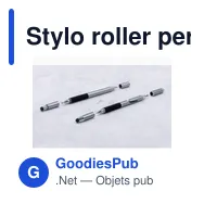 Stylo roller personnalisable BrandCharger Styllo 2 avec logo - Miniature 9