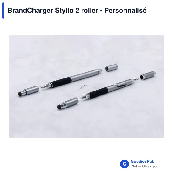 Stylo roller personnalisable BrandCharger Styllo 2 avec logo - Image 9