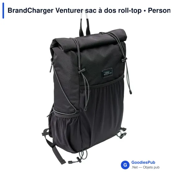 Sac à dos roll-top personnalisable BrandCharger Venturer avec logo - Image 2
