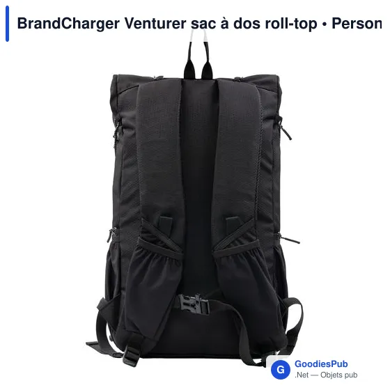 Sac à dos roll-top personnalisable BrandCharger Venturer avec logo - Image 5