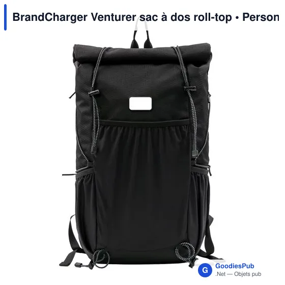 Sac à dos roll-top personnalisable BrandCharger Venturer avec logo - Image 6