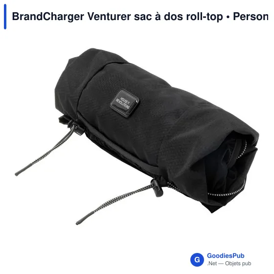 Sac à dos roll-top personnalisable BrandCharger Venturer avec logo - Image 10