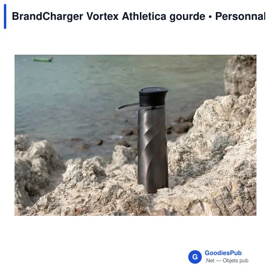 Gourde personnalisable Vortex Athletica avec logo - Image 3