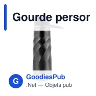 Gourde personnalisable Vortex Athletica avec logo - Miniature 5