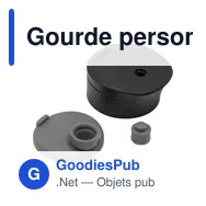 Gourde personnalisable Vortex Athletica avec logo - Miniature 7