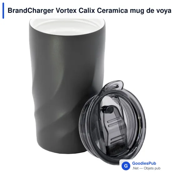 Mug de voyage personnalisable BrandCharger Vortex Calix Ceramicaavec logo - Image 6