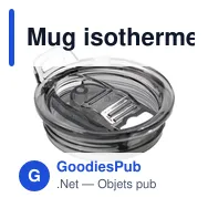 Mug isotherme personnalisable BrandCharger Vortex Calix avec logo - Miniature 5
