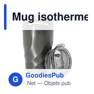 Mug isotherme personnalisable BrandCharger Vortex Calix avec logo - Miniature 6