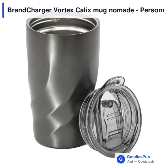 Mug isotherme personnalisable BrandCharger Vortex Calix avec logo - Image 6