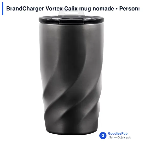 Mug isotherme personnalisable BrandCharger Vortex Calix avec logo - Image 7