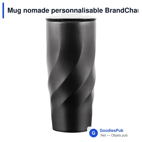 Mug nomade personnalisable BrandCharger Vortex Calix XL avec logo