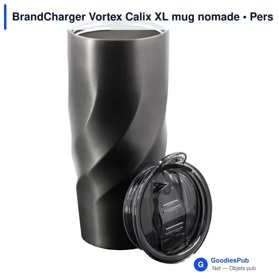 Mug nomade personnalisable BrandCharger Vortex Calix XL avec logo - Image 6