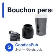 Bouchon personnalisable Vortex Hydroboost 250 ml avec logo - Miniature 7