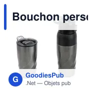 Bouchon personnalisable Vortex Hydroboost 250 ml avec logo - Miniature 8