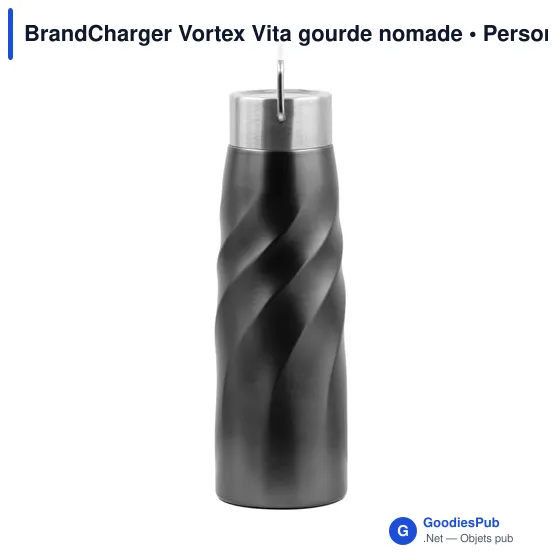 Bouteille isotherme personnalisable Vortex Vita avec logo - Image 4