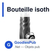 Bouteille isotherme personnalisable Vortex Vita avec logo - Miniature 5