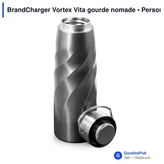 Bouteille isotherme personnalisable Vortex Vita avec logo - Image 5