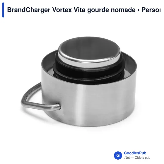 Bouteille isotherme personnalisable Vortex Vita avec logo - Image 6