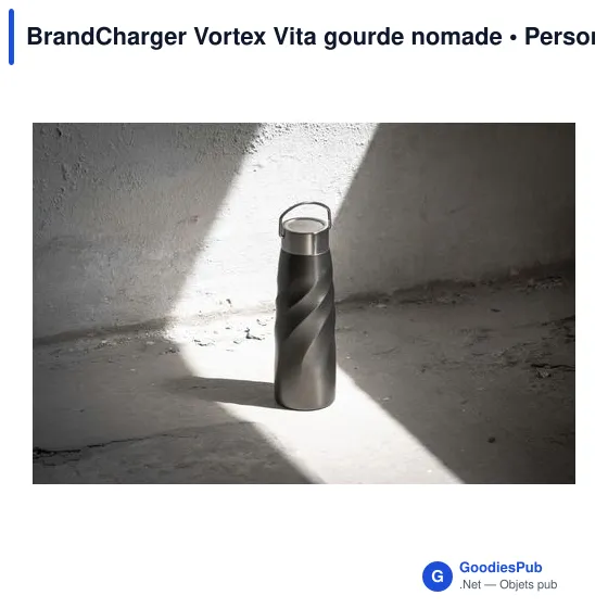 Bouteille isotherme personnalisable Vortex Vita avec logo - Image 7