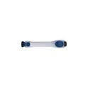 Variante bleu - Brassard en silicone personnalisable avec logo - Jenna