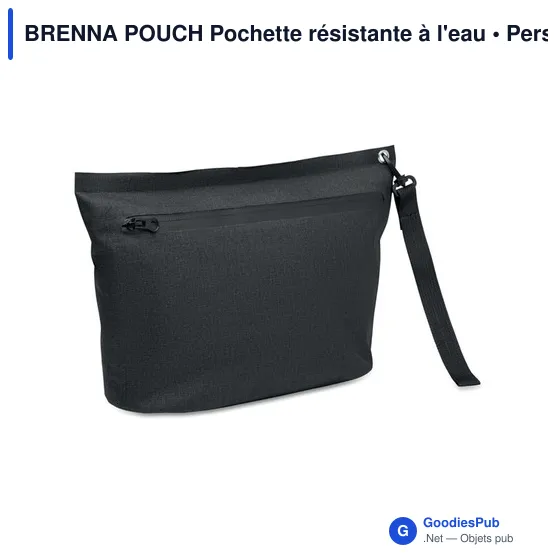 Pochette personnalisable résistante à l'eau pour logo - BRENNA POUCH - Image 1