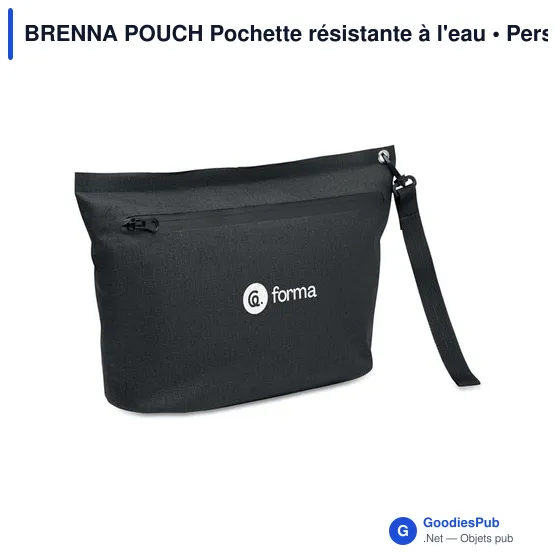 Pochette personnalisable résistante à l'eau pour logo - BRENNA POUCH - Image 2