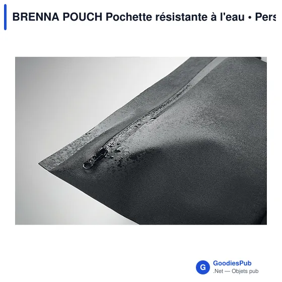 Pochette personnalisable résistante à l'eau pour logo - BRENNA POUCH - Image 3